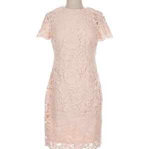Polo Ralph Lauren Soft Pink Lace Mini Dress